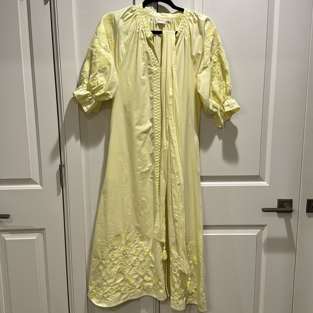 Julia Amory buttercup costume caftan size small! With sash! Worn once.